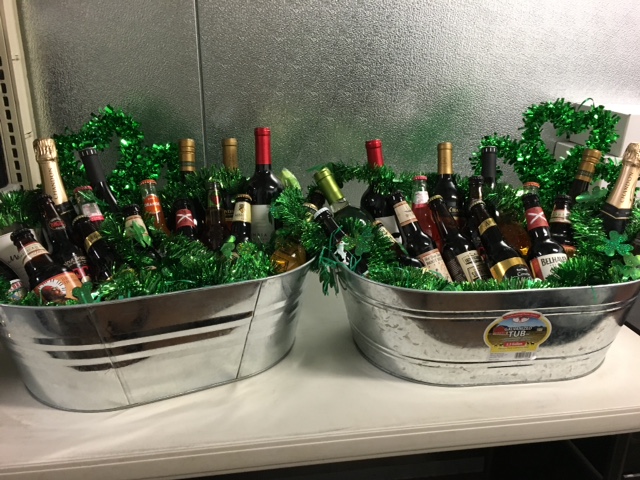 Sunrise Rotary Club is selling raffle tickets for a wine/beer tub in time for St. Patrick's Day. Tickets are $5 each or 3 tickets for $10. Two tubs will be given away and each has six bottles of wine and a dozen bottles of imported/craft beer. Contact Cindy Trammel, Club Secretary, for tickets, winnerscircle@cablelynx.com.